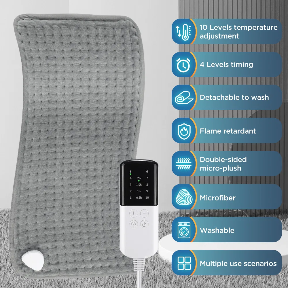 Multifunctional Heating Pad for Back Pain Relief Electric Heated Mattress