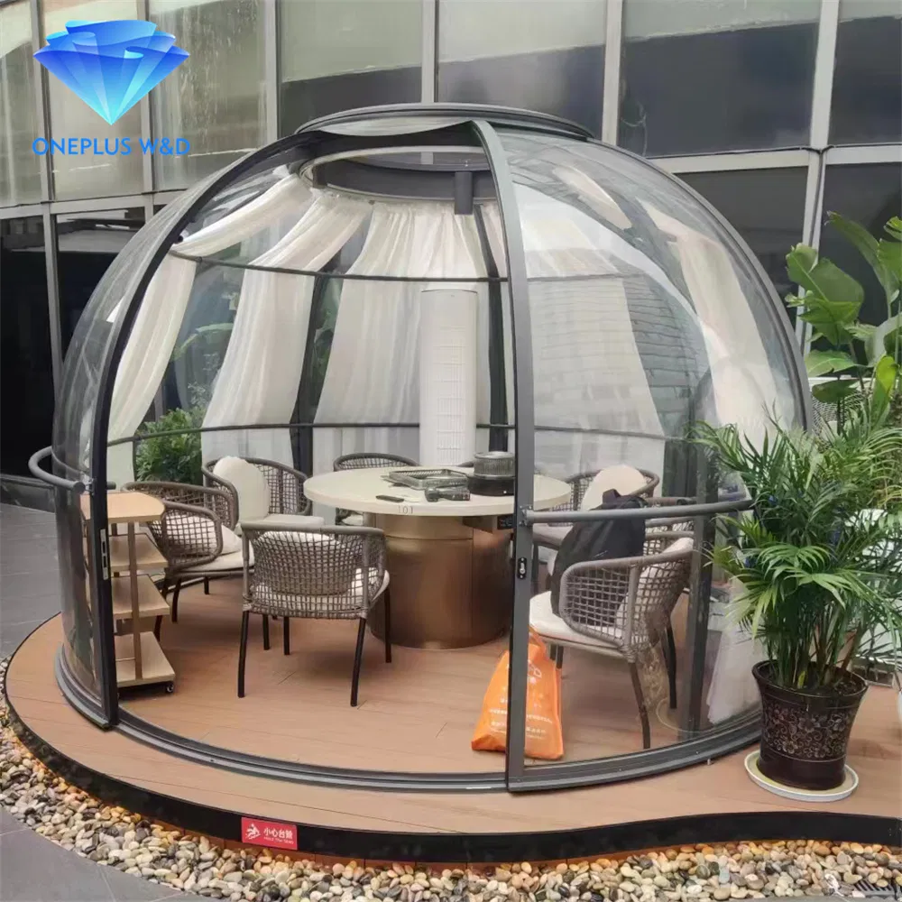 Domed Roof Vocation Holiday House Solarium Glass Garden Office Commercial Sunroom