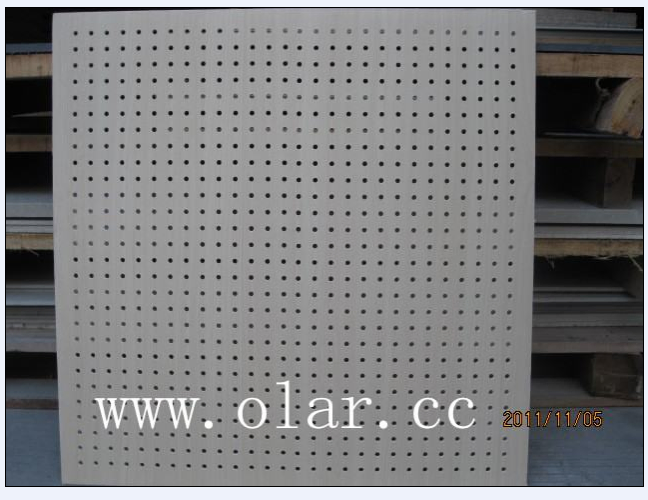 Sound Absorbing Fiber Cement Board Ceiling Tiles
