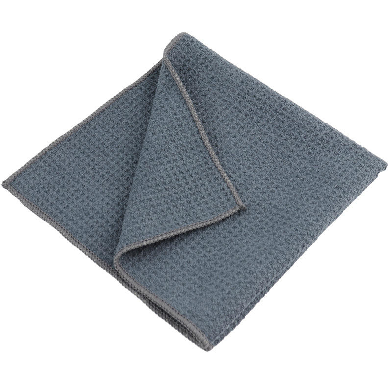 Custom Microfiber Hand Towel Dish Cloth Tea Towels Kitchen Lint Free Waffle Cleaning Microfiber Towels