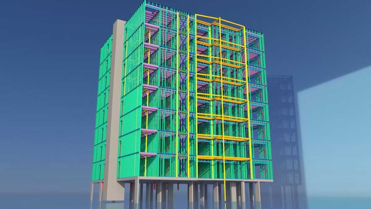 Customized Prefab Light Gauge Steel Modular Housing Apartment with Free Design