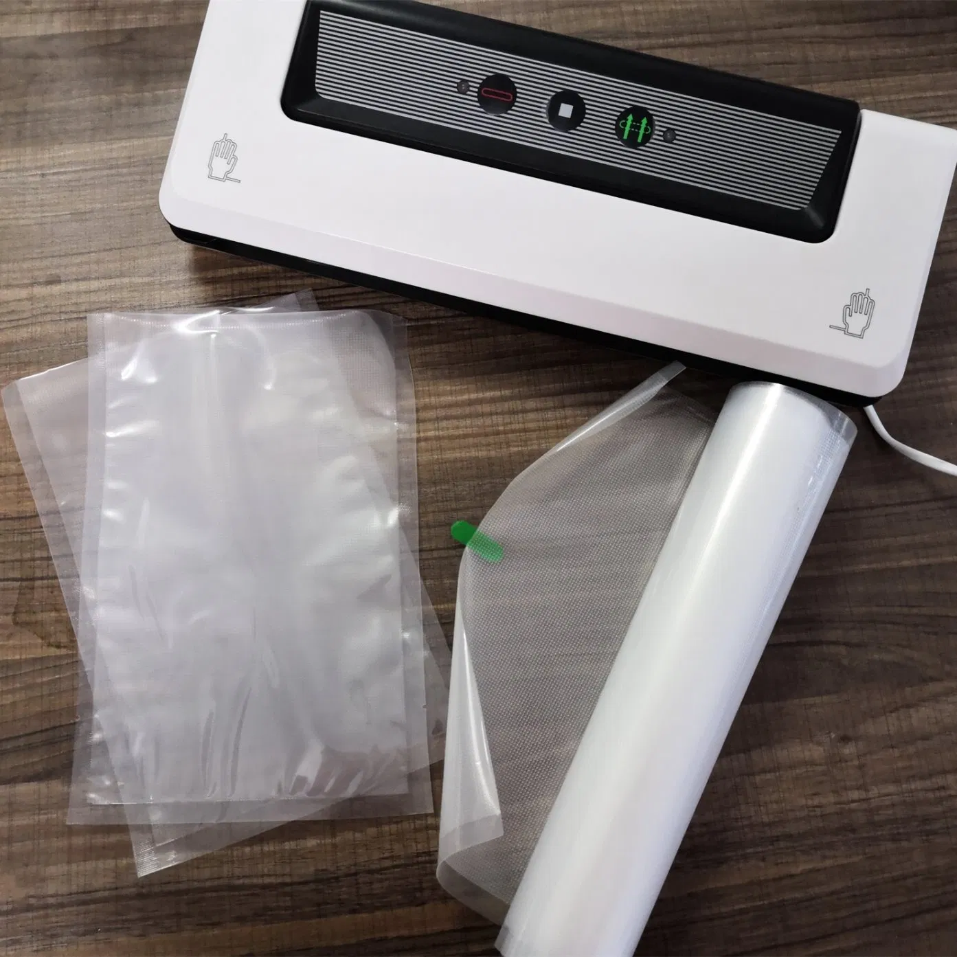 Vacuum Packaging Bags Rolls, 3-Side Sealed Textured Vacuum Bags for Food Packaging, Amazon Hotsale, Embossed Pre-Cut Vacuum Bags, Vacuum Sealer