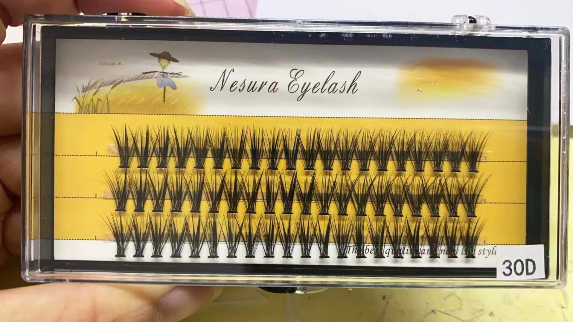 Pre Cut Eyelashes Easy to Apply Lash Extensions Private Label Long Lasting DIY Eyelash Cluster