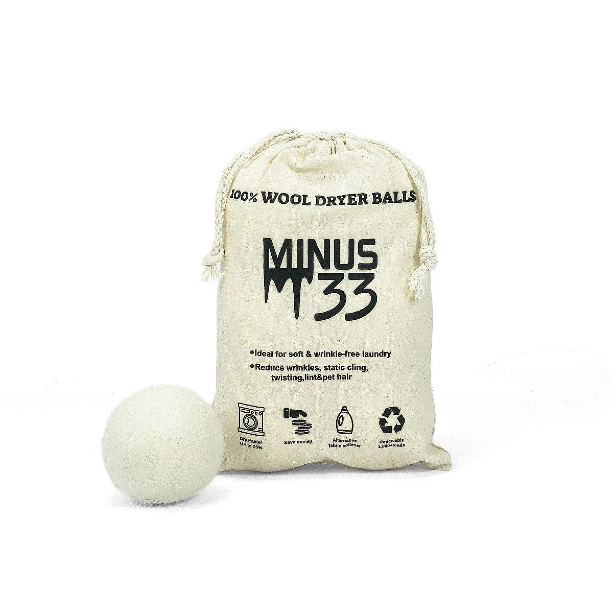 100% Handmade Wool Dryer Balls New Zealand Dryer Wool Felt Balls Organic Natural Fabric Softener Reusable XL Laundry Cleaning