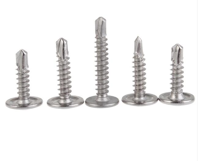 Building Hardware Zinc Plated Pozi Phillips Wafer Head Self Tapping Drilling Screws