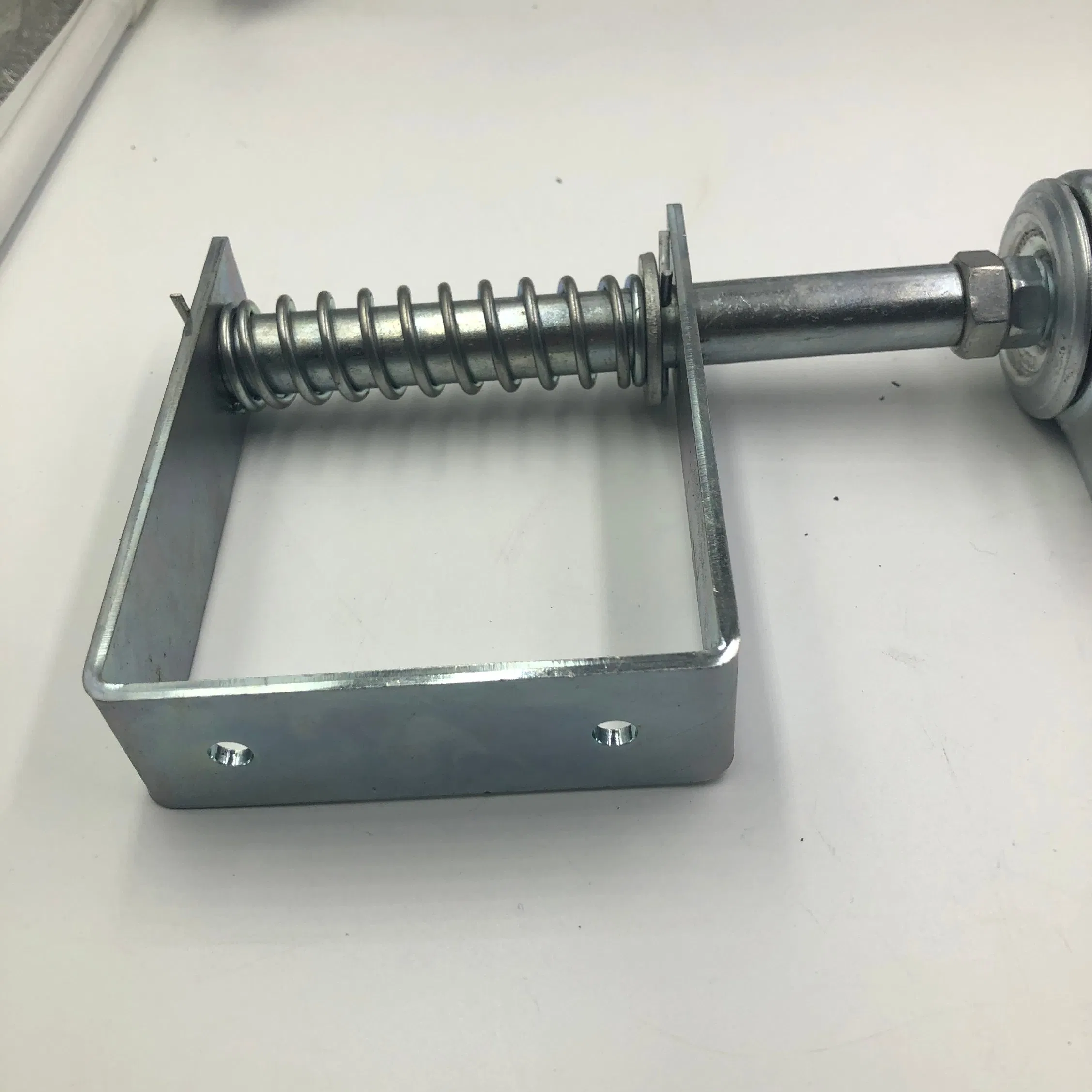 Rubber Gate Wheel Spring Loaded Swivel Caster Heavy Duty Wheels