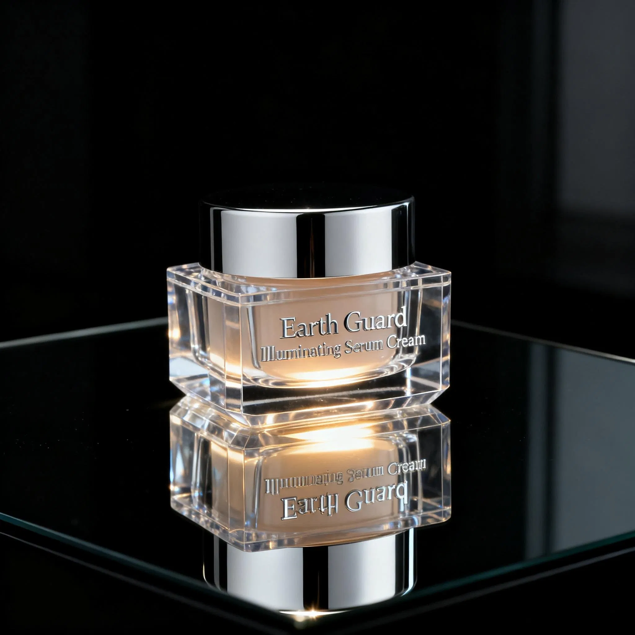 Plant-Based Pollution Shield and Calming Isolation Face Cream with Sodium Hyaluronate and Herbal Extracts