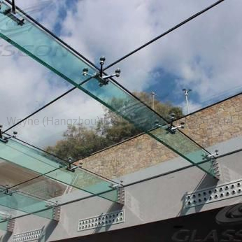 Exterior Point Fixing Wall System Building Glass Curtain Wall