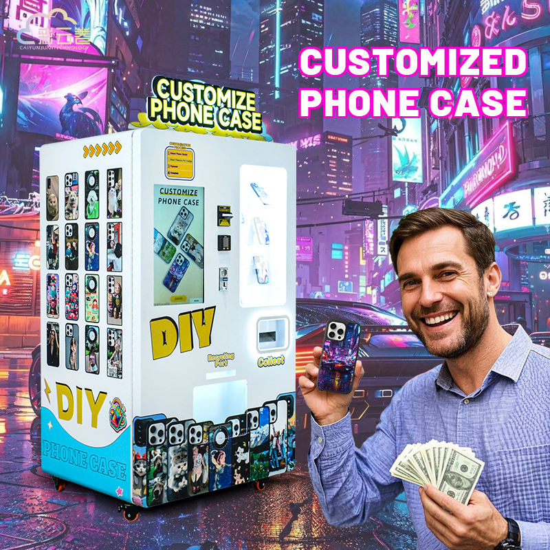Caiyunjuan ODM Phone Case Self-Service Vending Machine UV Printer Vendor with Steel Material and Sdk Function