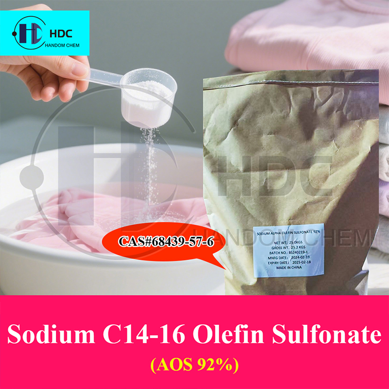 Sodium Alpha-Olefin Sulfonate Aos 92% for Detergent Powder