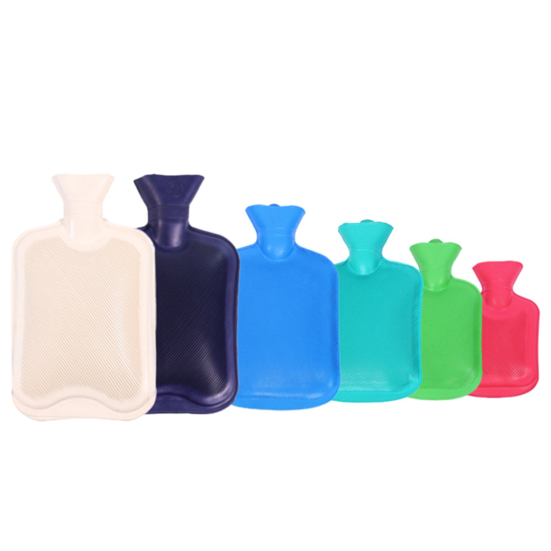 2000ml Good Quality Light Colourful BS Standard Rubber Sport Hot Water Bottle