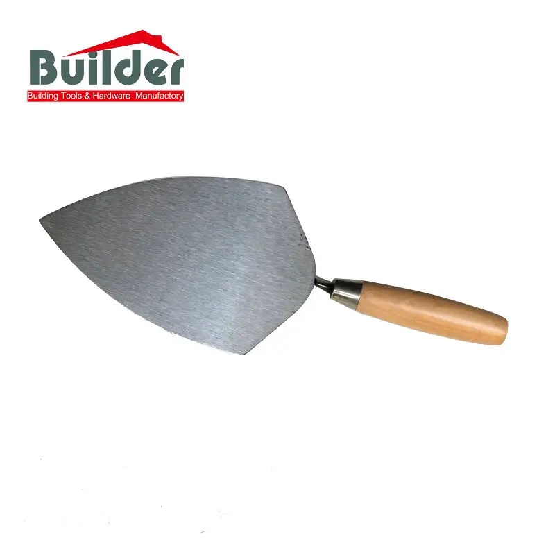 Mason Stainless Steel Bricklaying Trowel Brick Trowel with Point End