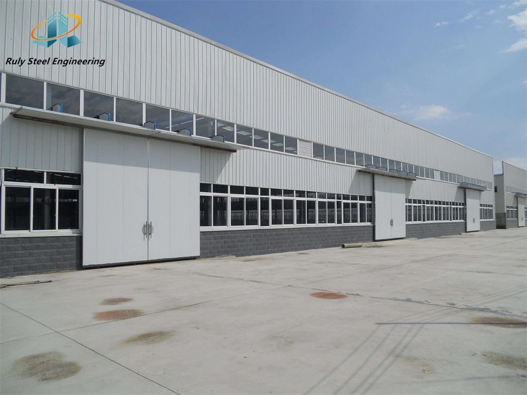Prefab Pre-Engineered H Section Steel Multi-Span Large Indoor Space Wind/Seismic Resist Steel Structure Logistics Warehouse Building
