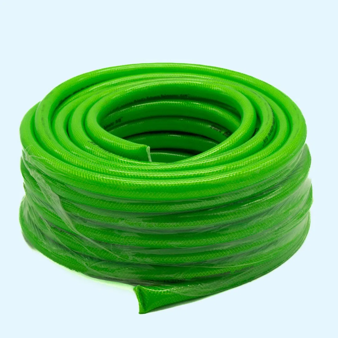 Durable Food Grade PVC Braided Water Hose Reinforced Pipe High Temperature 1/4'' to 2'' 4bar 8bar 10bar for Garden Water Fuel Gas Oil Air