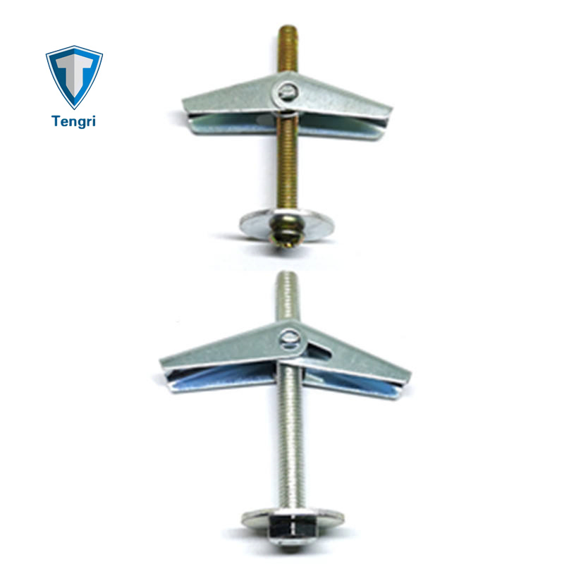 Carbon Steel Anchor Expansion Bolts Spring Toggle with O Hook Bolts