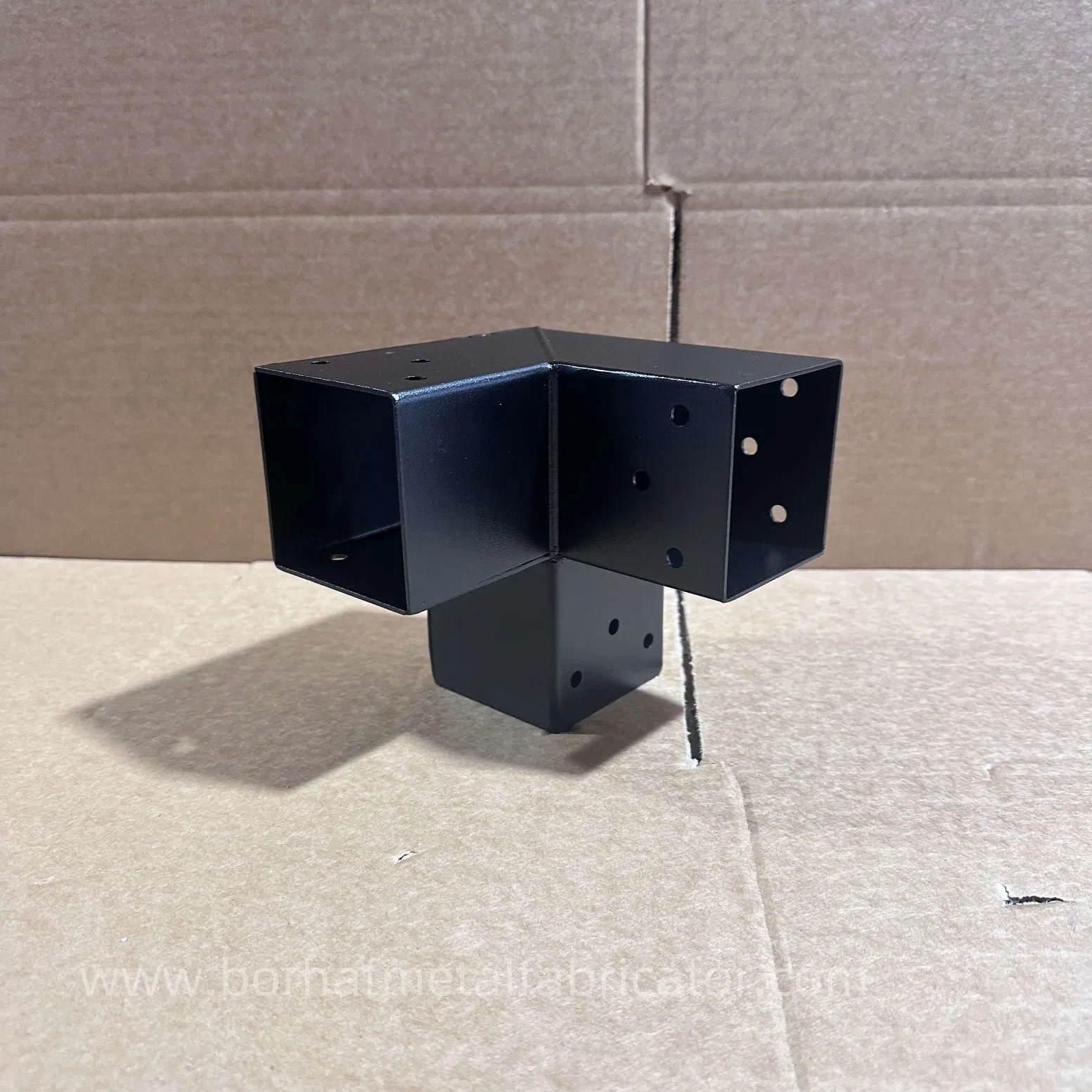 Custom Steel Pavilion Brackets Kit Powder Coated Outdoor Deck Hardware