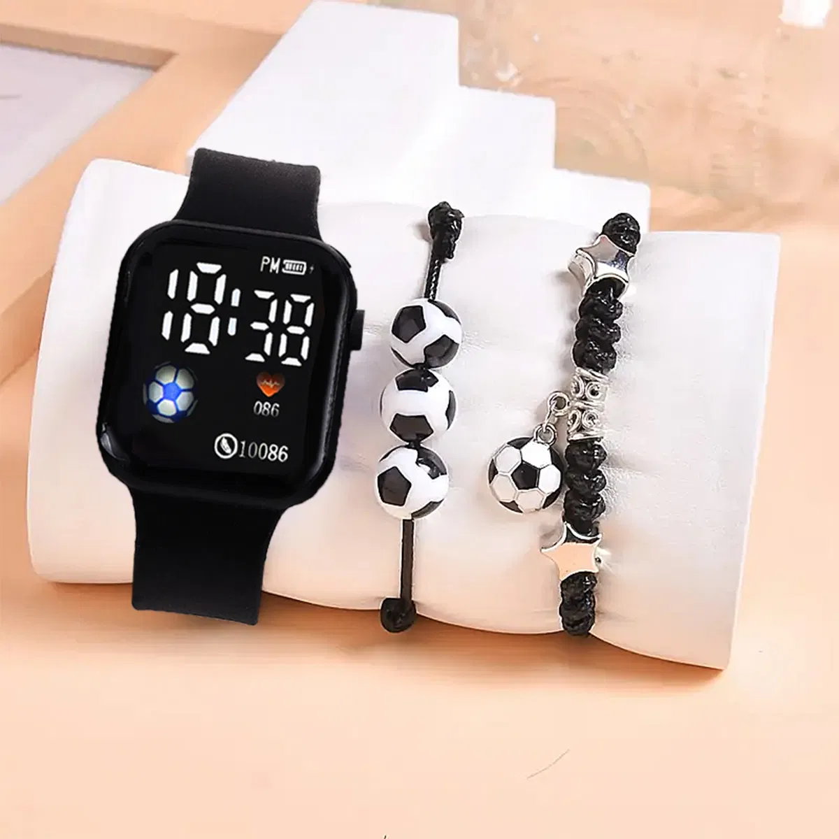 Cute Simple Watch Set Gift Cartoon Children
