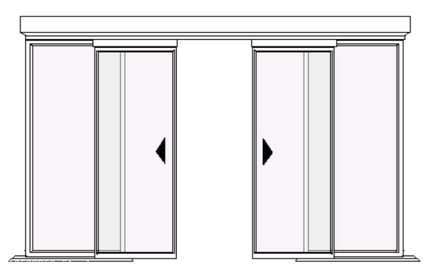 Automatic Sliding Door Operator for Framed and Frameless Glass Door