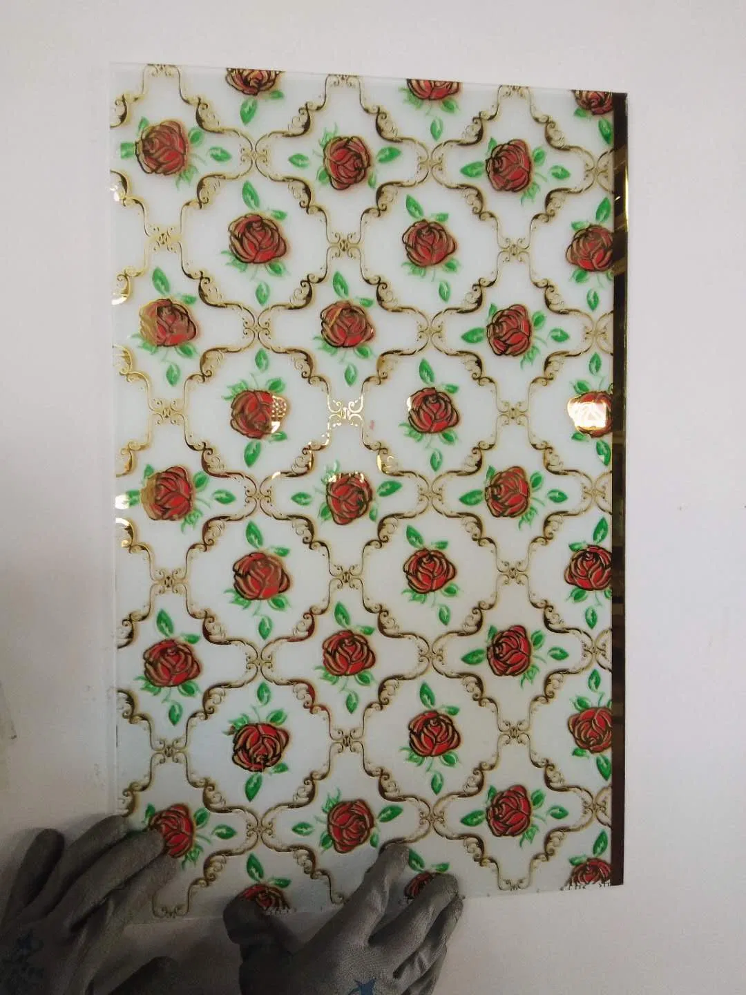 6mm Silk Screen Printing Glass with High Quality for Building Glass