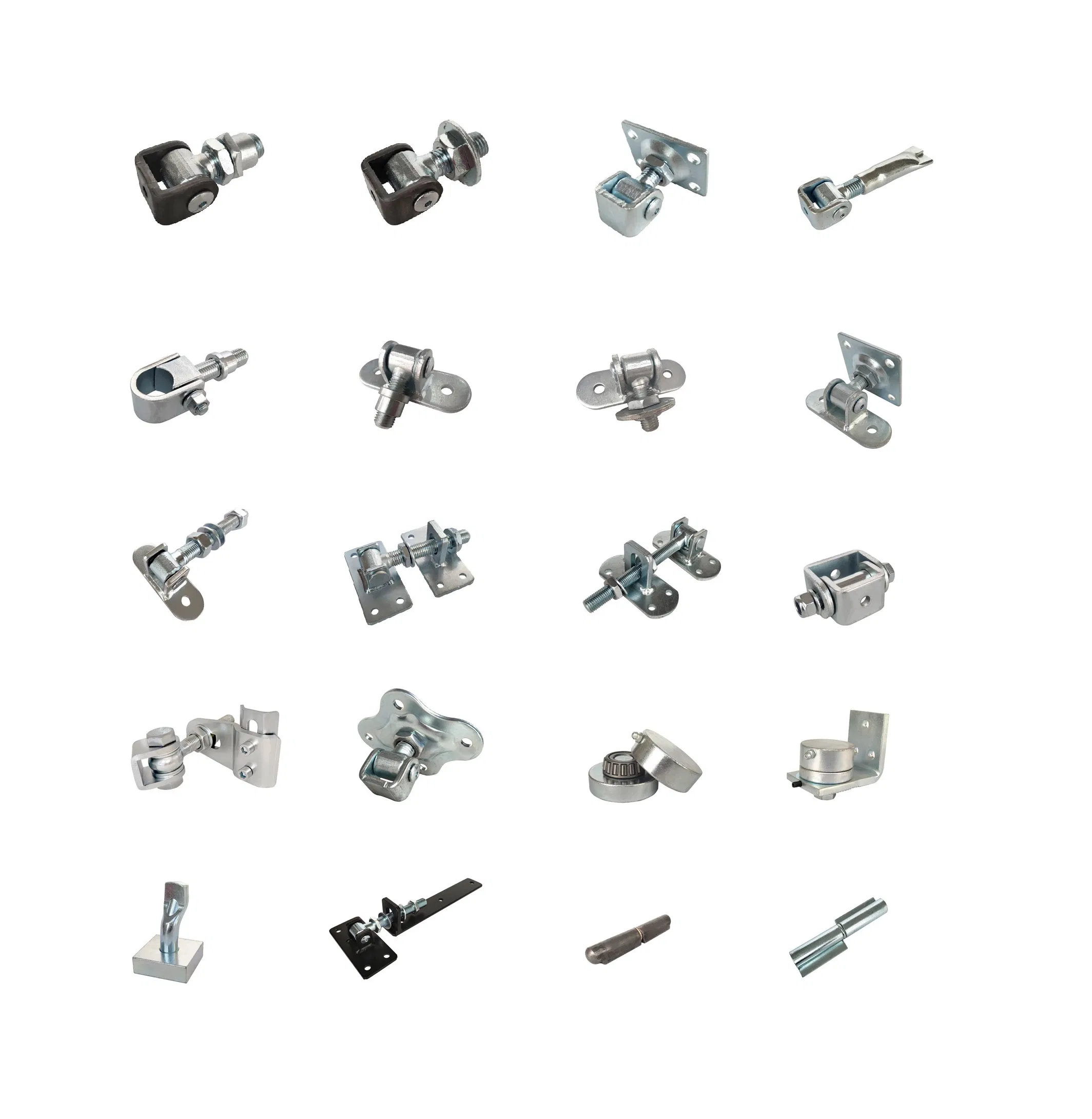 M16 Galvanized Swing Gate Weld on Hinges Adjustable Gate Hinges