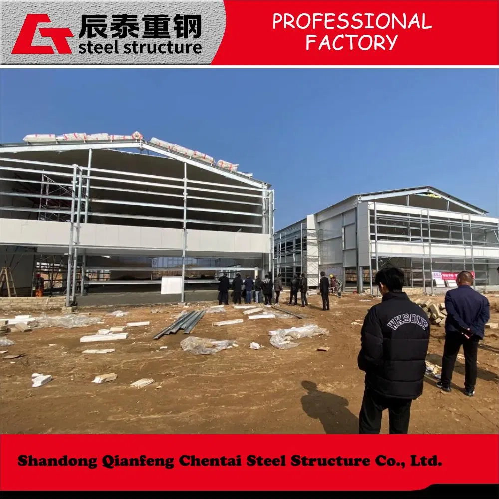 High Quality Prefabricated Steel Structure Poultry Construction for Chicken and Cow Shed