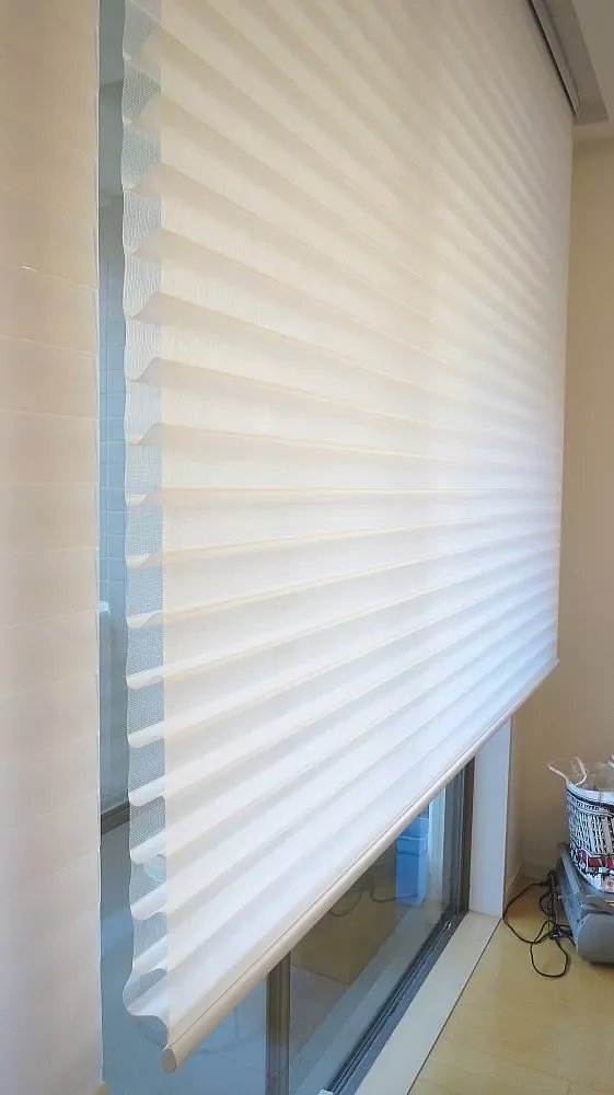 Sisheng Factory Outlet Shangrila Blinds with Electric Operation for Living Room