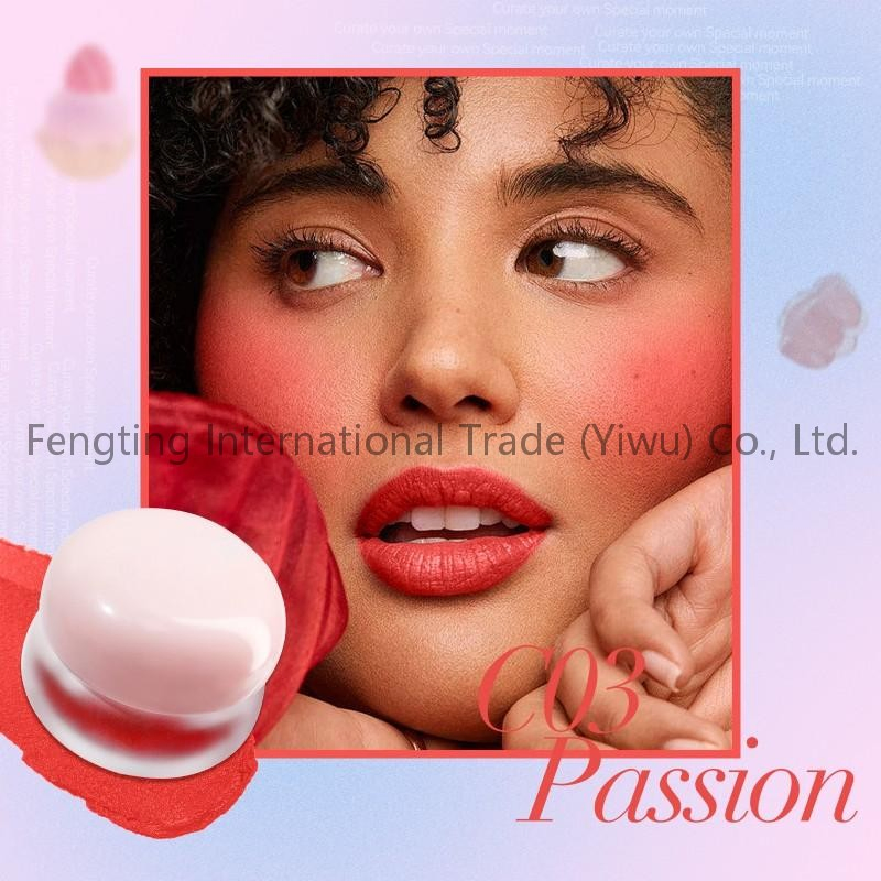 Wholesale Vegan Blush Cruelty Free Custom Velvet Blush Base Private Label Makeup Blusher High Pigment Long Lasting Smooth Silky Finish