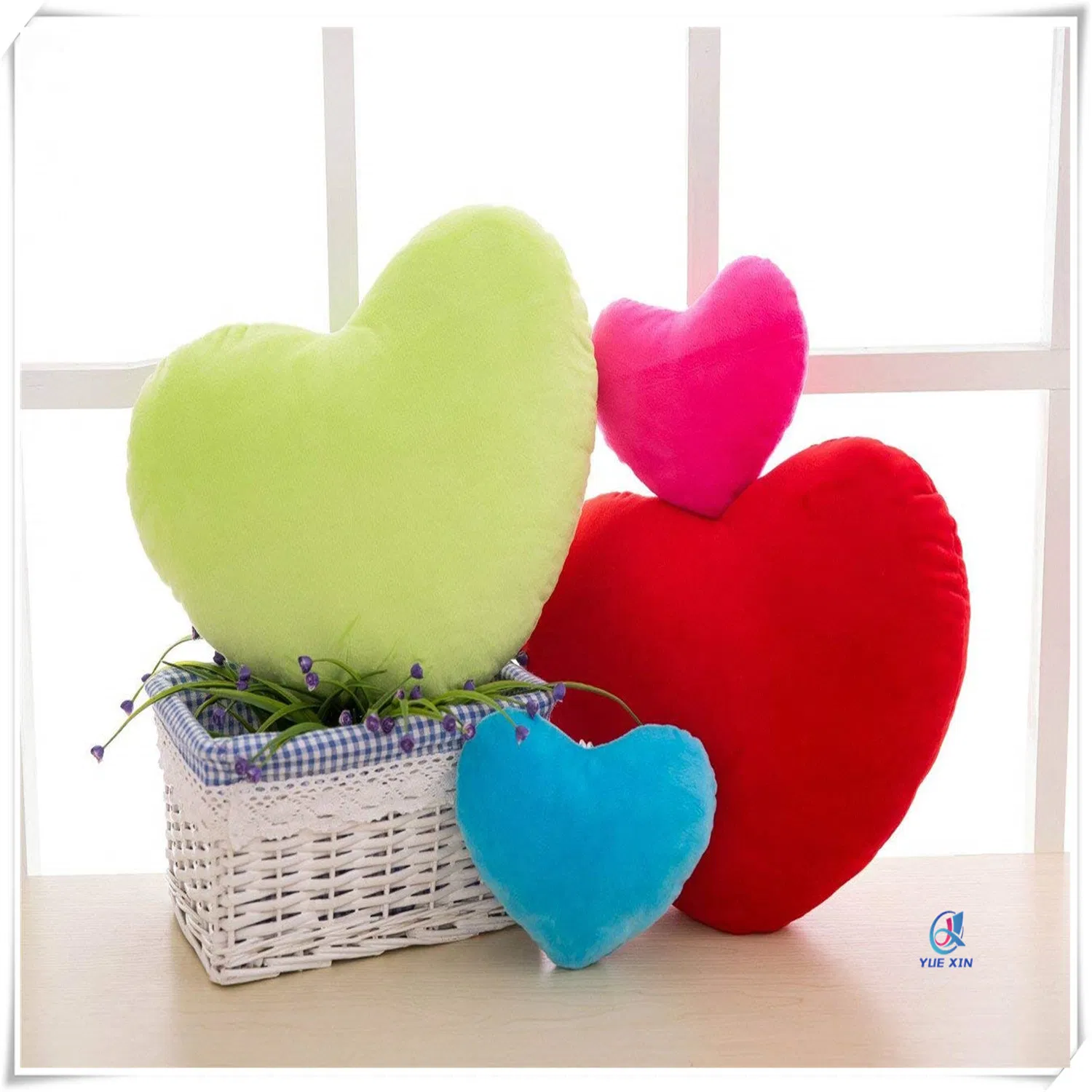 Heart Shape Pillow Back Cushions Soft Toy Gift Home Decoration