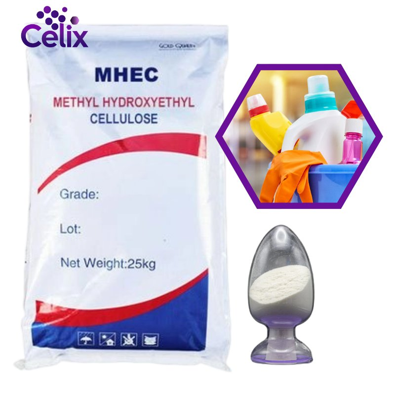 Distributor Supplier with Free Sample Cellulose Ether Tylose High Transparency Methyl Hydroxyethyl Cellulose Mhec for Laundry Detergent