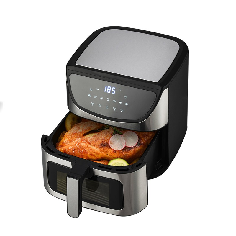 2025 New Hot Sales Digital Display 8 Liters Customized Logo Household Ms-2806D Air Fryer