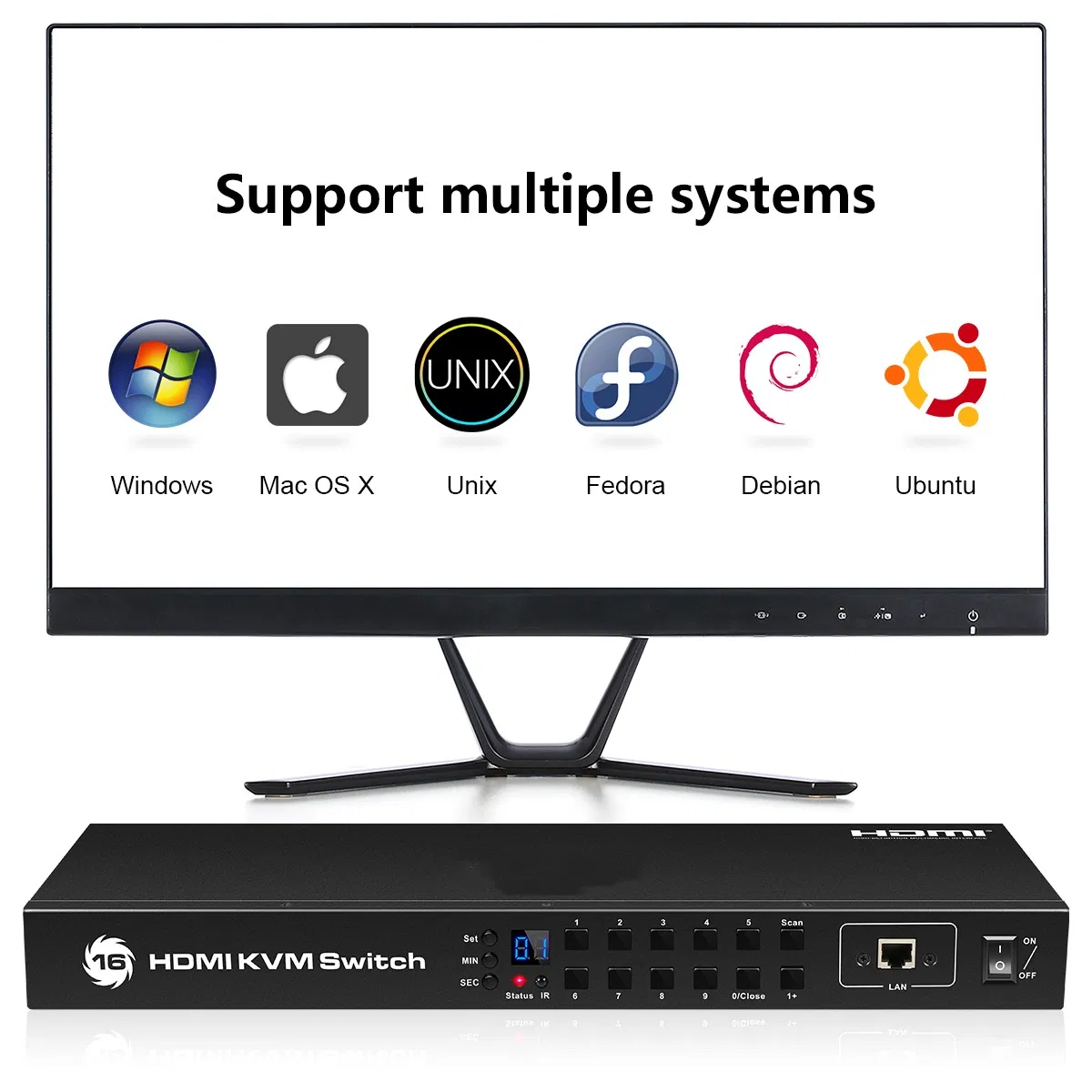 Матричный KVM-коммутатор Infinity Manager на 96 точек