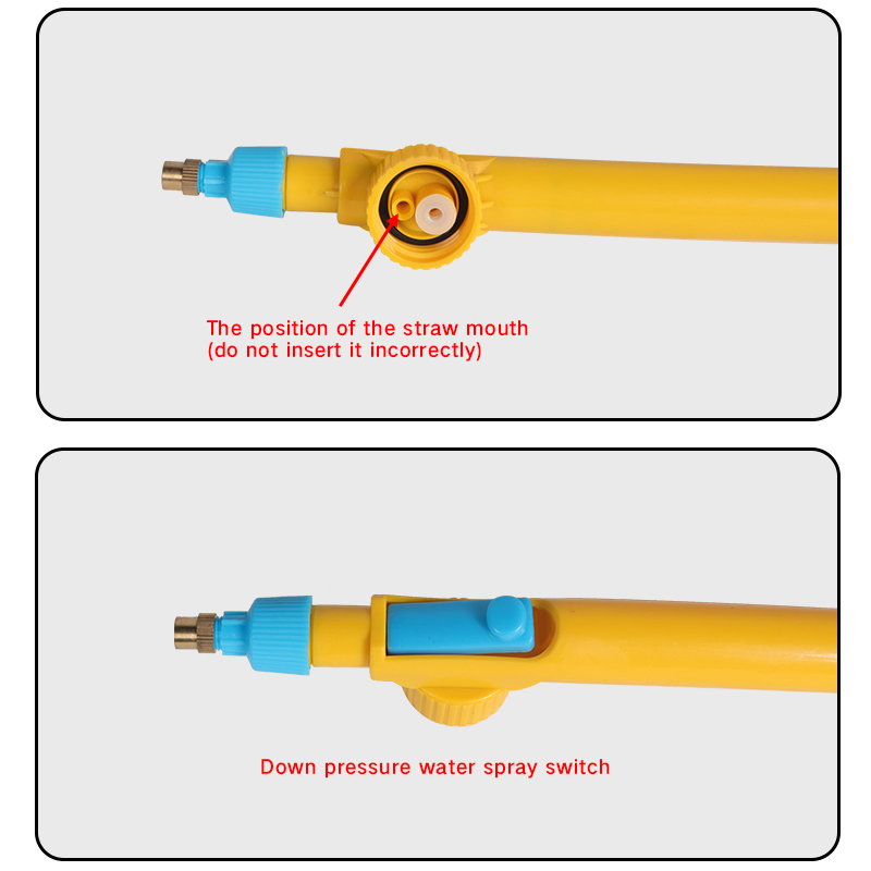 Farmjet Garden Spray Gun Air Pump Manual Sprayer Adjustable Drink Bottle Sprayer