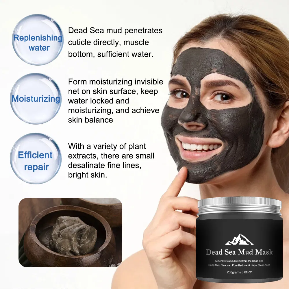 Beauty Cosmetics Skin Care Seadeep Skin Cleanser Pore Reducer Dead Sea Mud Mask