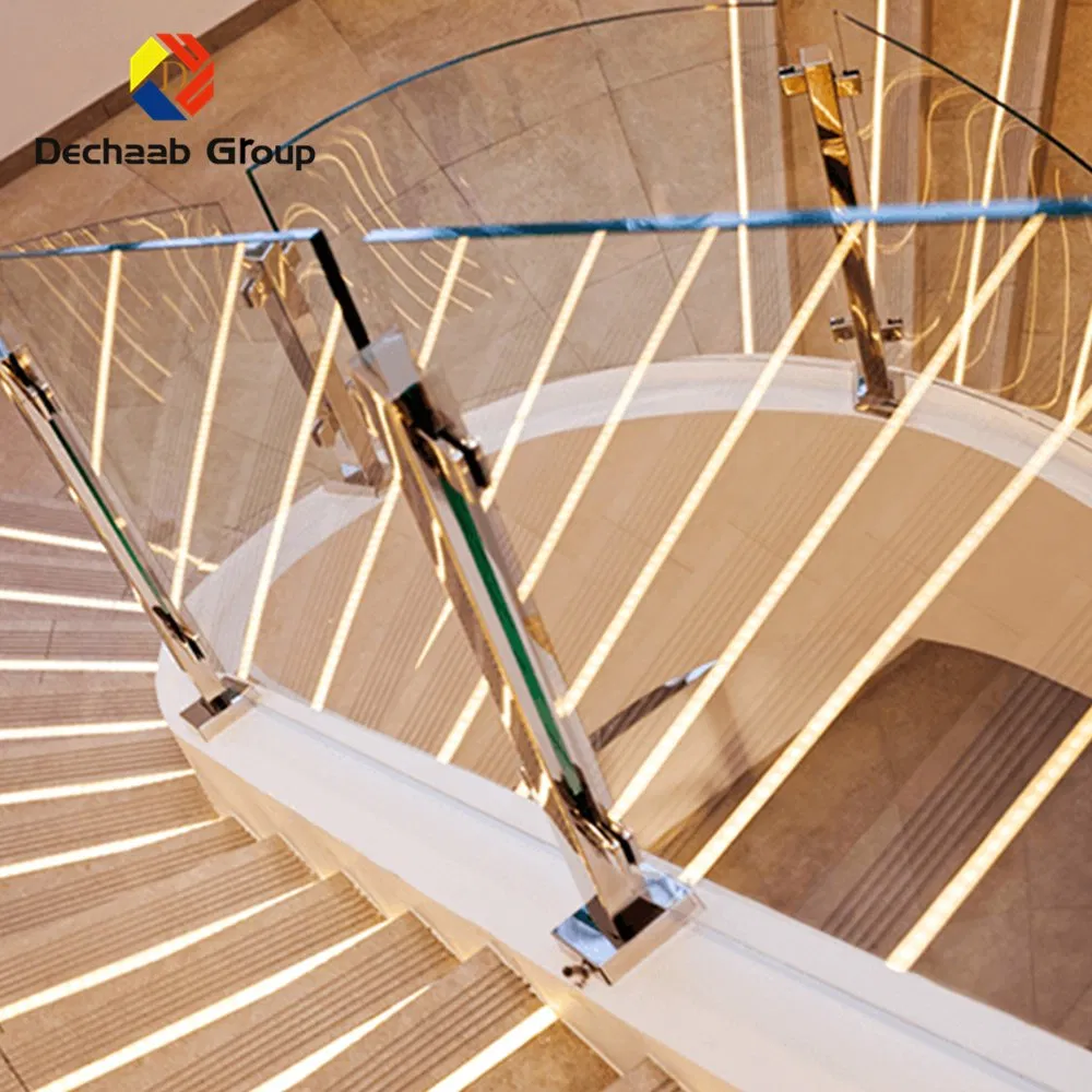 Tempered Glass Transparent New Simple Design Railing