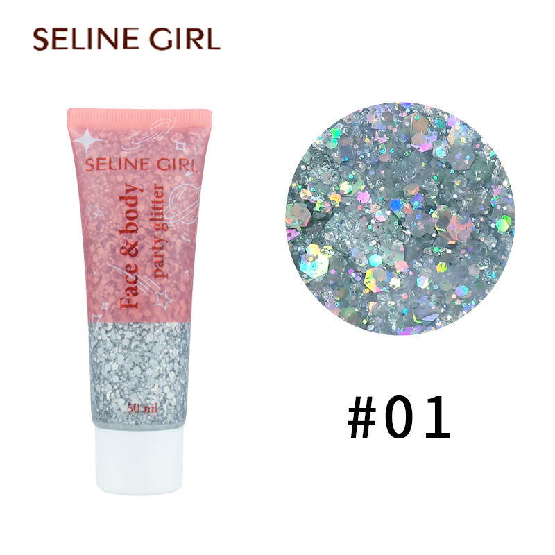 Seline Girl 50ml Long Lasting Fragrance Eyeshadow Gel Glitter