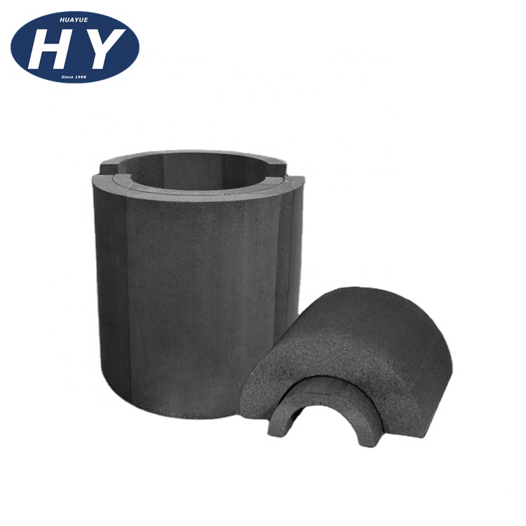High Quality Closed Cell ASTM Standard Foam Cellular Glass Tube for Industrial Equipment