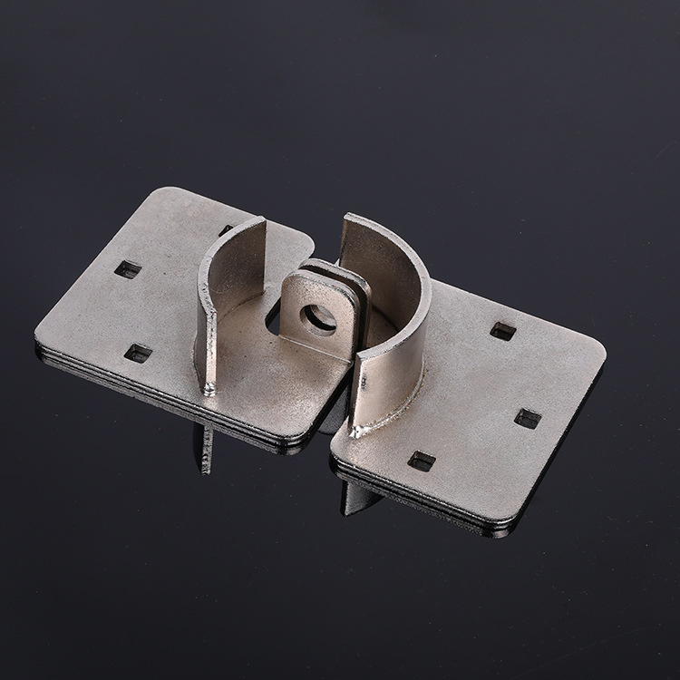 73mm Puck Lock High Security Hasp Shackle Round Hockey Puck Padlock with 2 Keys