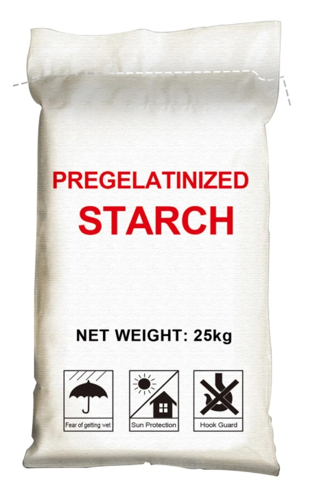 Premium Cold Water Soluble Pregelatinized Starch for Construction