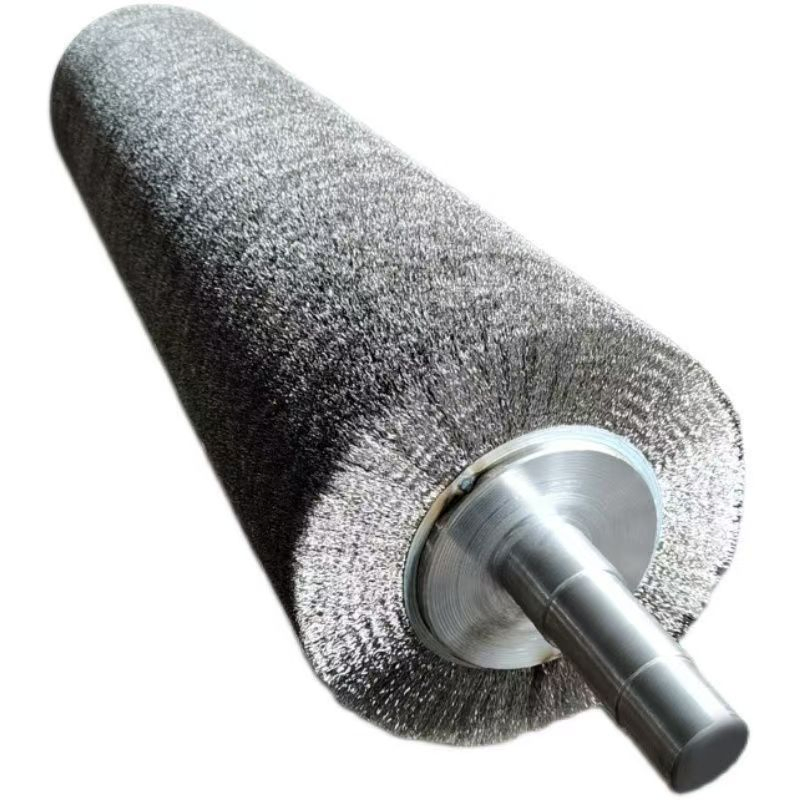 Цилиндрическая стальная щетка для полировки и очистки