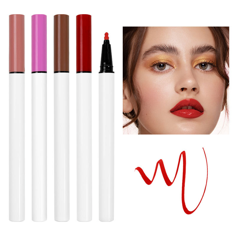 Long-Lasting Waterproof Matte Liquid Lip Liner for Perfect Pouts