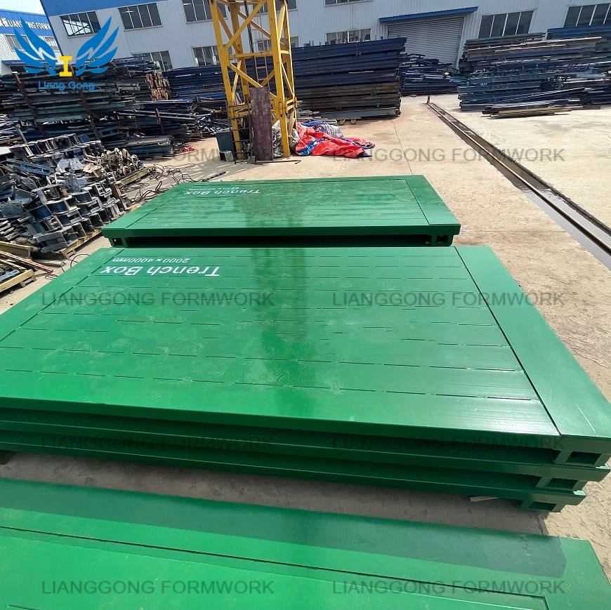 Trench Box Trench Shoring Trench Shoring System for Cables