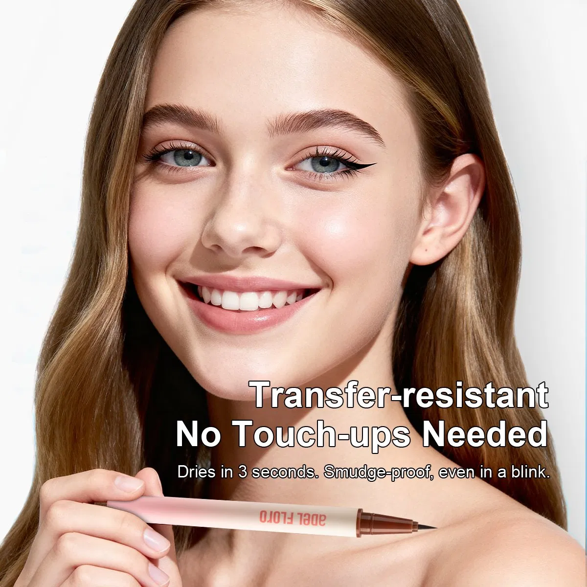 Best Permanent Hypoallergenic Natural Soft Brown Black Waterproof Smudge-Proof Good Liquid Eyeliner