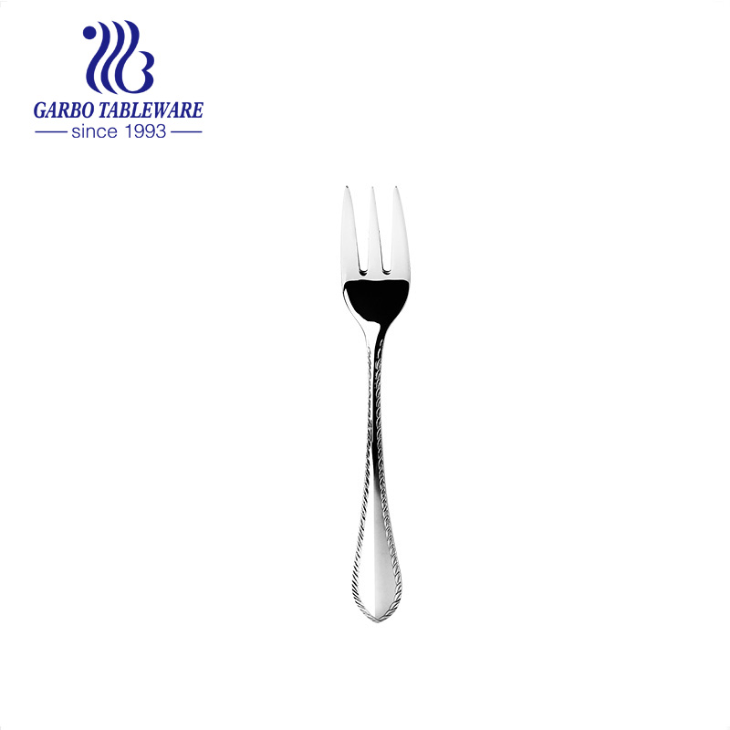 High Quality Pressed Stock Stainless Steel Fork for Wholesale for Hotel Using