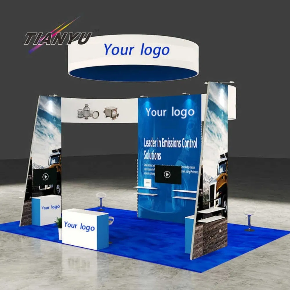 Tianyu 10X10 Modular Trade Show Booth Display Stand 3D Event Expo Vendor Design for Exhibition