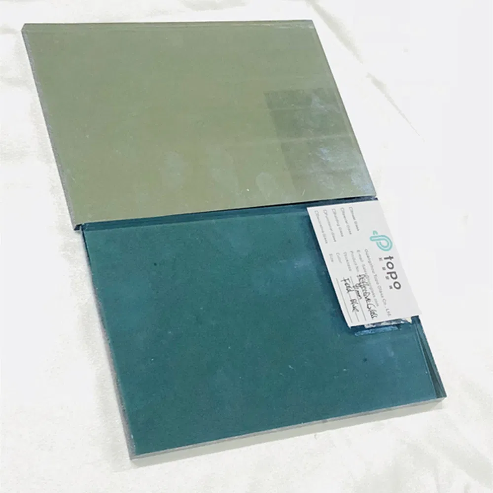 4.7mm, 5mm, 6mm, 8mm, 10mm Dark Blue Reflective Glass for Home Decoration (R-MB)