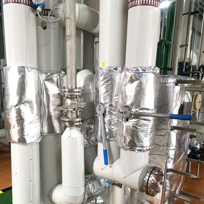 Environmental Silicone Coating Fabric Dismountable Insulation Cover for Ball Valve