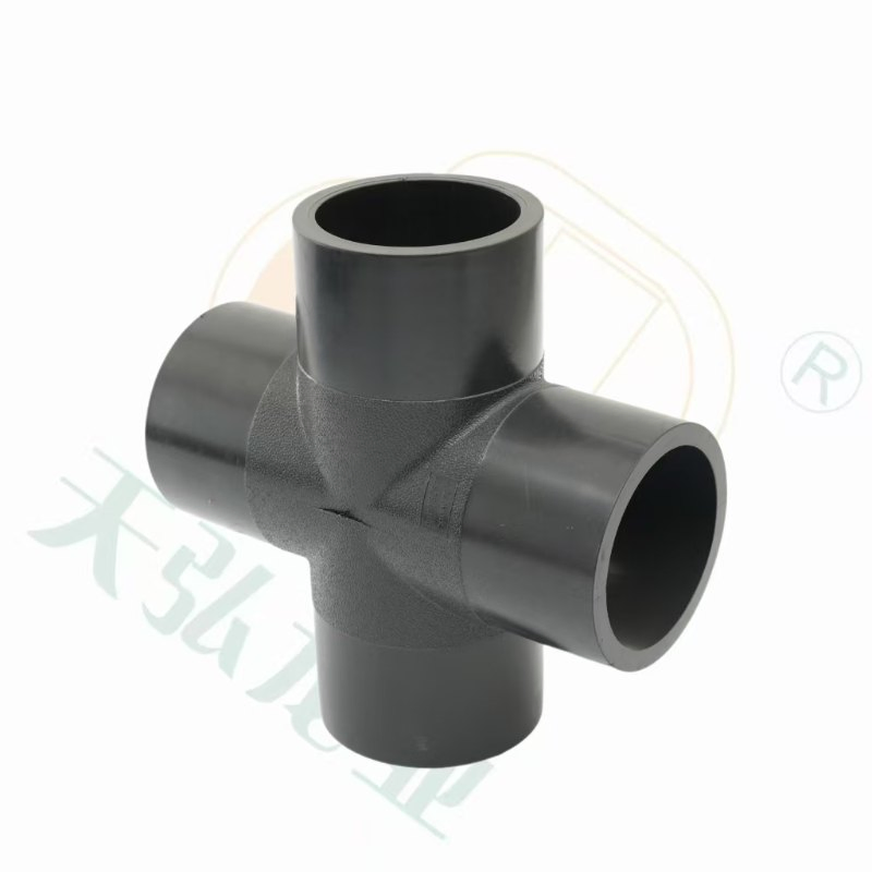 PE100 HDPE Electrofusion Cross SDR11 for Pipeline Connection