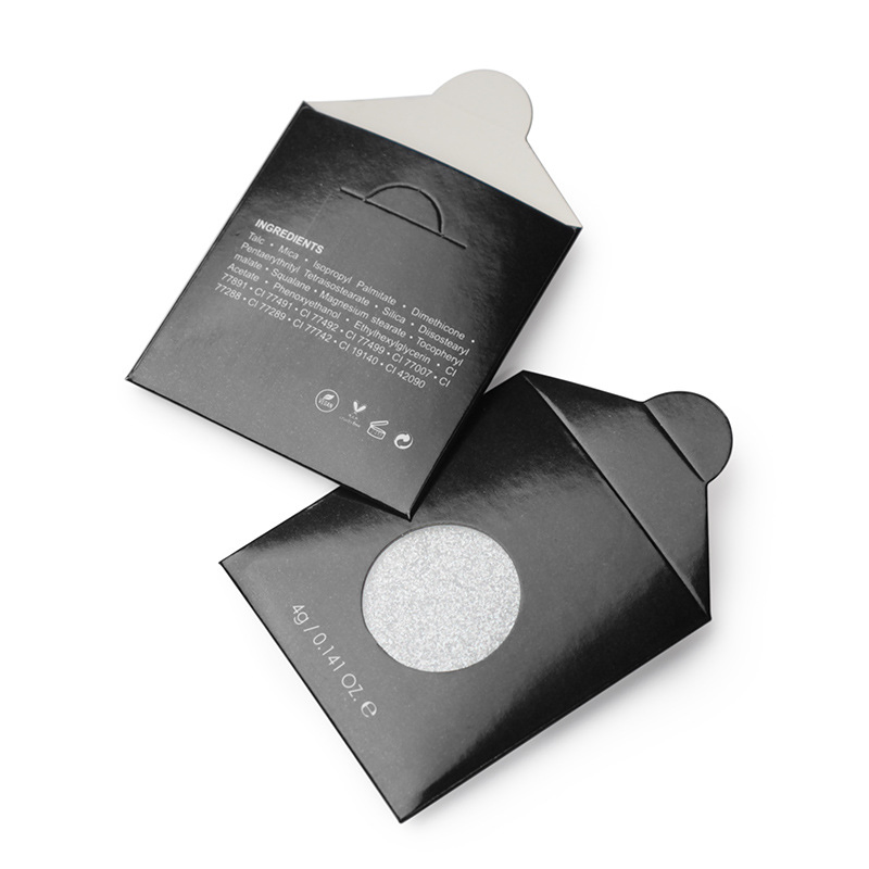 Single Eyeshadow Matte Pearlescent Monochrome Eyeshadow Envelope PVC Single Pack
