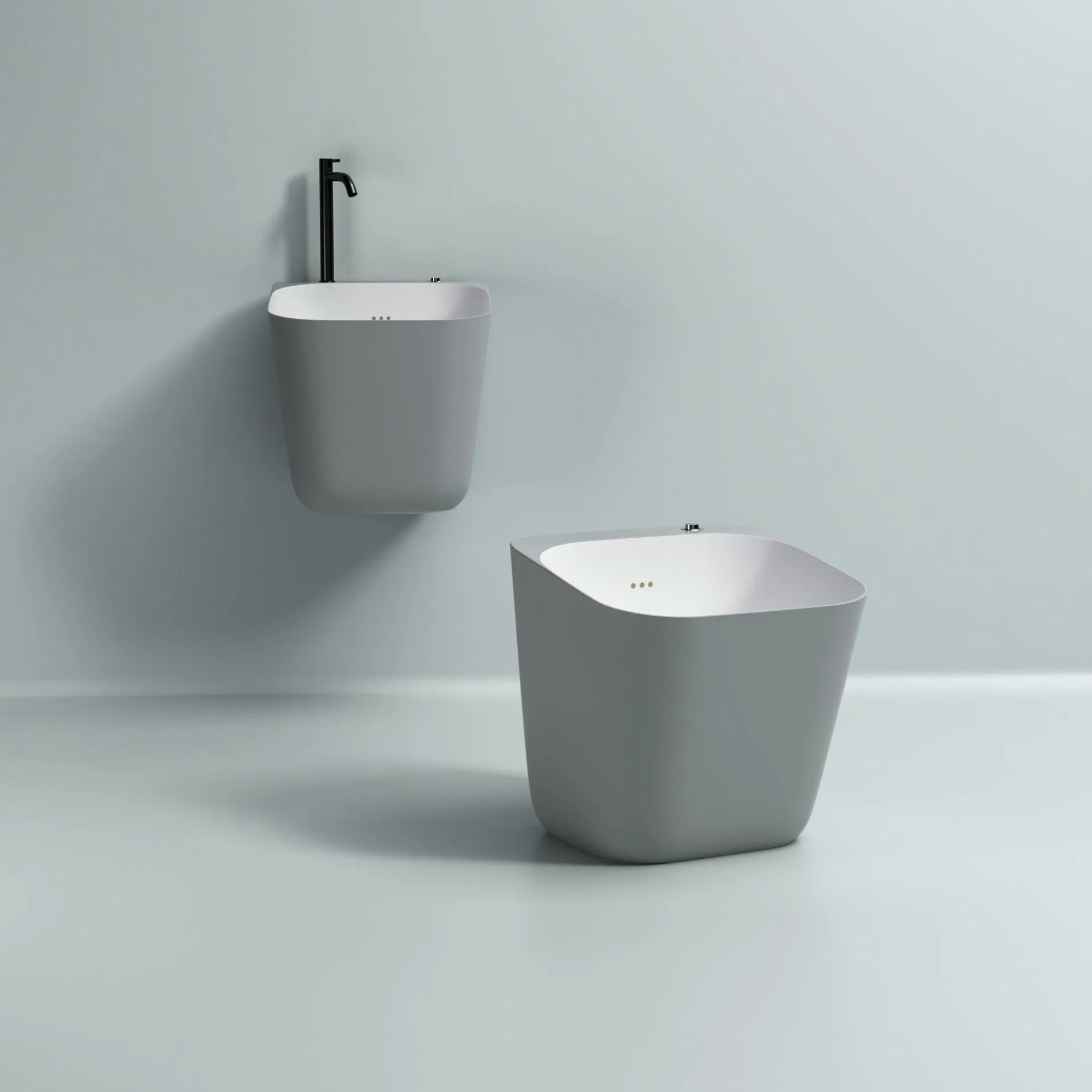 Chaozhou Sanitary Ware Wholesale Multi Color Wall Hung Floor Standing Mop Tub Mop Basin Mop Sink