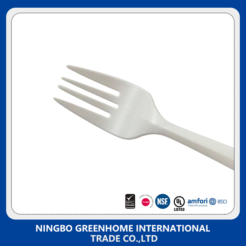 Compostable Corn Starch Fully Biodegradable Cutlery Knives Spoons and Forks